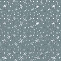 Snowflake och stjärnor mönster vektor