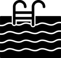 Schwimmbad-Vektor-Symbol vektor