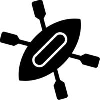 Kajak-Vektor-Symbol vektor