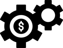 Geldmanagement-Vektorsymbol vektor