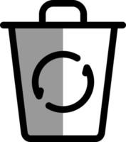 Recycling-Vektor-Icon-Design vektor