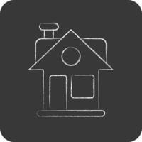 ikon hus. relaterad till familj symbol. enkel design redigerbar. enkel illustration vektor