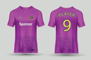 sporter jersey design för sublimering vektor