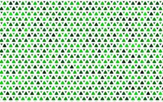 ljusgrön vektor sömlös bakgrund med linjer, trianglar.