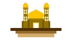 Moschee Illustration, Moschee Symbol mit elegant Konzept, perfekt zum Ramadan Design vektor