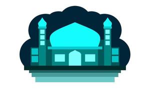 Moschee Illustration, Moschee Symbol mit elegant Konzept, perfekt zum Ramadan Design vektor