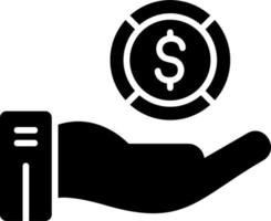 Sparen Sie Geld-Vektor-Symbol vektor