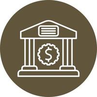 monetär politik vektor ikon