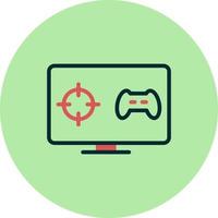 online Spielen Vektor Symbol