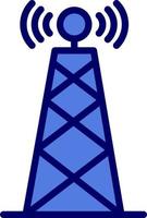 Kommunikation Turm Vektor Symbol