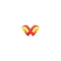 Brief w Logo Symbol Design Vorlage Elemente-modern Logo Design vektor