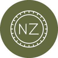 Neu Neuseeland wählen Code Vektor Symbol