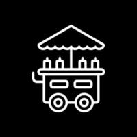 Food Cart Vektor-Icon-Design vektor