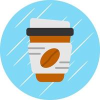 Kaffeetasse-Vektor-Icon-Design vektor