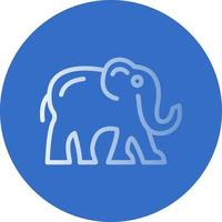 Elefant-Vektor-Icon-Design vektor