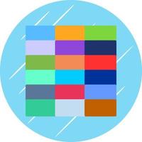 Farbvektor-Icon-Design vektor