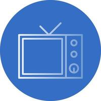 TV-Vektor-Icon-Design vektor
