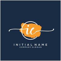 Initiale dh feminin Logo Sammlungen Vorlage. Handschrift Logo von Initiale Unterschrift, Hochzeit, Mode, Schmuck, Boutique, Blumen- und botanisch mit kreativ Vorlage zum irgendein Unternehmen oder Geschäft. vektor