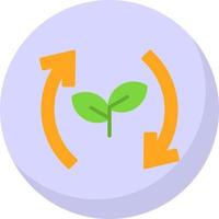 Kompostierung Vektor-Icon-Design vektor