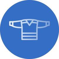 Hockey-Trikot-Vektor-Icon-Design vektor