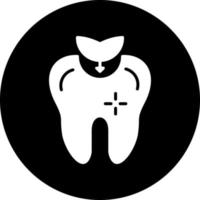tand fyllning vektor ikon
