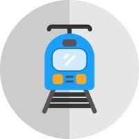 Straßenbahn-Vektor-Icon-Design vektor