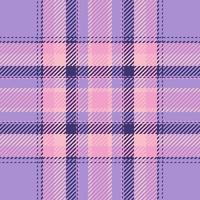 kariertes Karomuster. nahtlose Stoffstruktur. Tartan-Textildruck. vektor