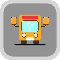 Bus-Vektor-Icon-Design vektor