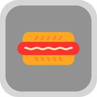 Hot-Dog-Vektor-Icon-Design vektor