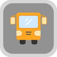 Bus-Vektor-Icon-Design vektor