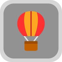 Heißluftballon-Vektor-Icon-Design vektor