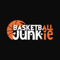 Basketball-T-Shirt-Design vektor