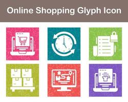 Online-Shopping-Vektor-Icon-Set vektor