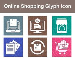 Online-Shopping-Vektor-Icon-Set vektor