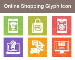 Online-Shopping-Vektor-Icon-Set vektor