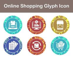 Online-Shopping-Vektor-Icon-Set vektor