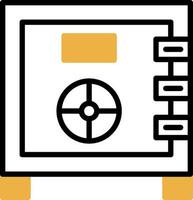 Safebox-Vektor-Icon-Design vektor