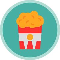 Popcorn-Vektor-Icon-Design vektor