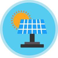 Solarpanel-Vektor-Icon-Design vektor