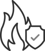 Feuersbrunst Vektor Symbol