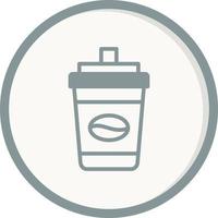 Einweg Kaffee Tasse Vektor Symbol