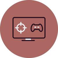 online Spielen Vektor Symbol