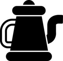 Kaffee Kessel Vektor Symbol