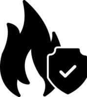 Feuersbrunst Vektor Symbol