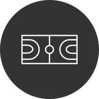 Basketball Gericht Symbol vektor