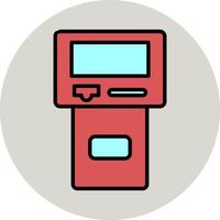 Kasse Kiosk Symbol vektor