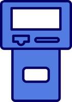 Kasse Kiosk Symbol vektor