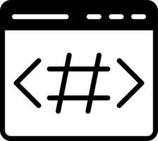 Hash Vektor Symbol