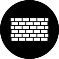 Brickwall-Vektorsymbol vektor