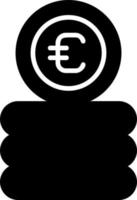 Euro-Vektor-Symbol vektor